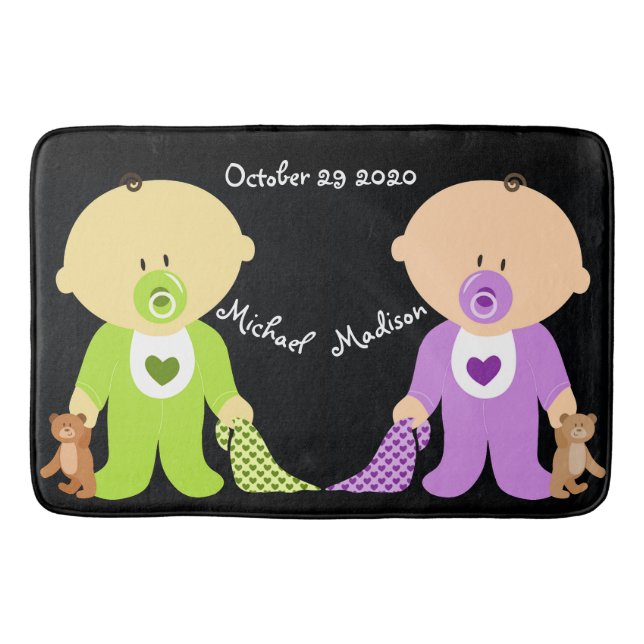 Alfombrilla De Baño Twins Keepsake (Anverso)