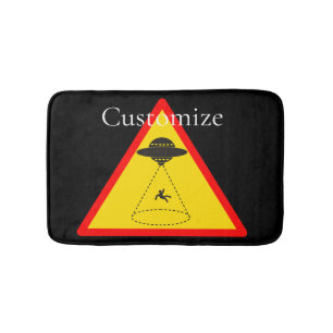 Alfombrilla De Baño UFO Thunder_Cove de secuestro de Alien