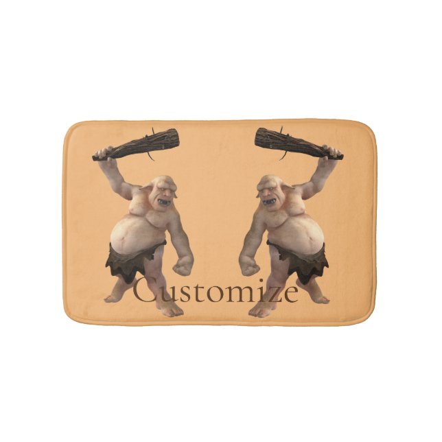 Alfombrilla De Baño Ugly Troll Thunder_Cove (Anverso)