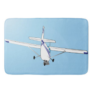 Alfombrilla De Baño Un Cessna en vuelo