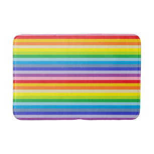 Alfombrilla De Baño Un espectro más amplio de bandas de arco iris