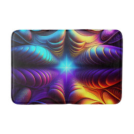 Alfombrilla De Baño Un Fractal Lyapunov Muy Colorido