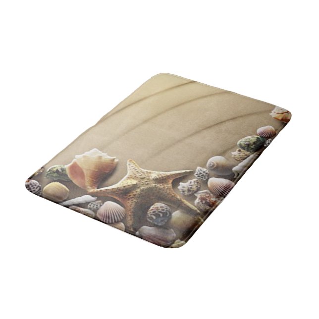 Alfombrilla De Baño Un manojo de Seashells (Angular)