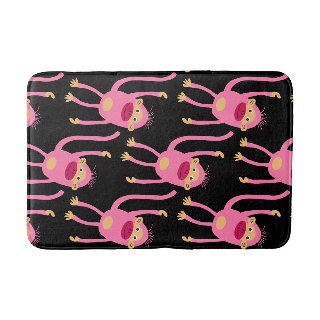 Alfombrilla De Baño Un mono pequeño y lindo (Anverso)
