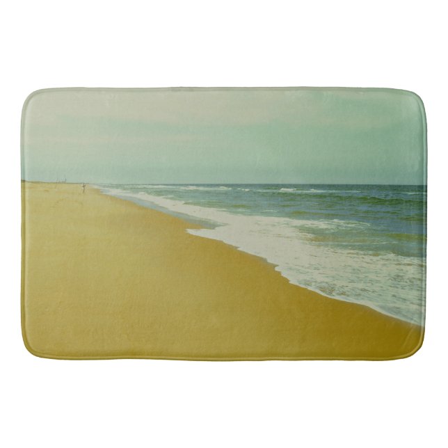 Alfombrilla De Baño Un pescador y el mar (Anverso)