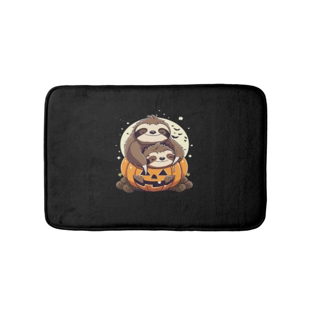 Alfombrilla De Baño Una familia de perezosos camisetas esenciales (Anverso)