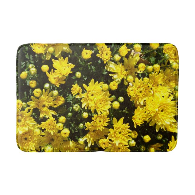 Alfombrilla De Baño Una multitud de Mamáes amarillas (Anverso)