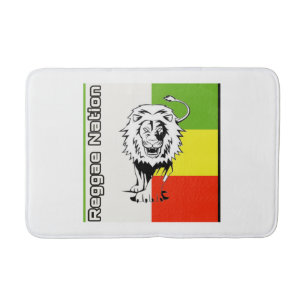 Alfombrilla De Baño Una Nación Reggae Bath Mat