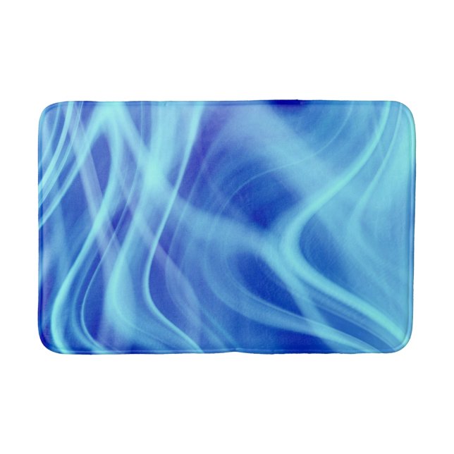 Alfombrilla De Baño Una niebla azul mística (Anverso)