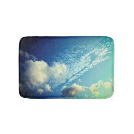 Alfombrilla De Baño Una rociada de nubes