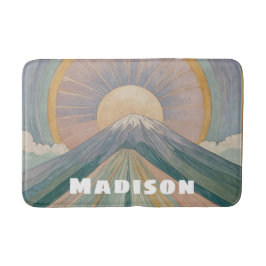 Alfombrilla De Baño Una serenata volcánica personalizada