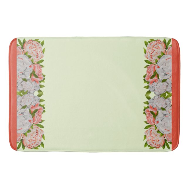 Alfombrilla De Baño Una variedad de peones en una barba (Anverso)