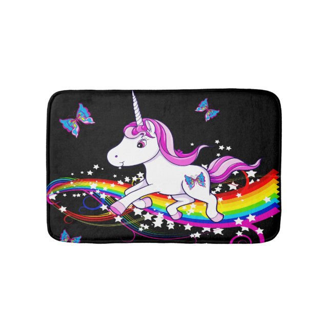 Alfombrilla De Baño Uni estera de baño del arco iris (Anverso)