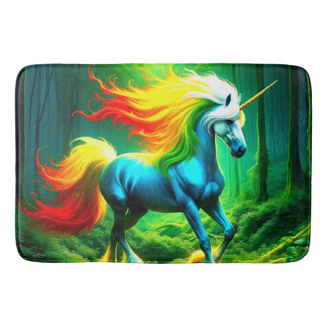 Alfombrilla De Baño Unicornio (Anverso)