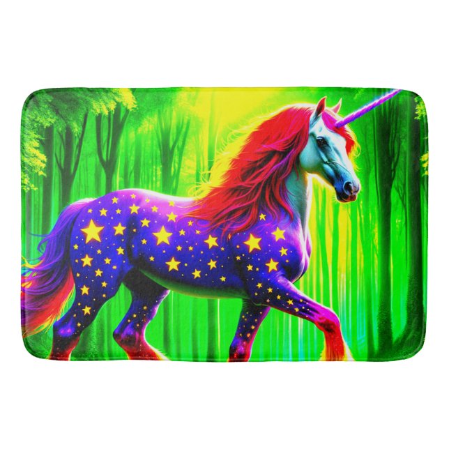 Alfombrilla De Baño Unicornio (Anverso)