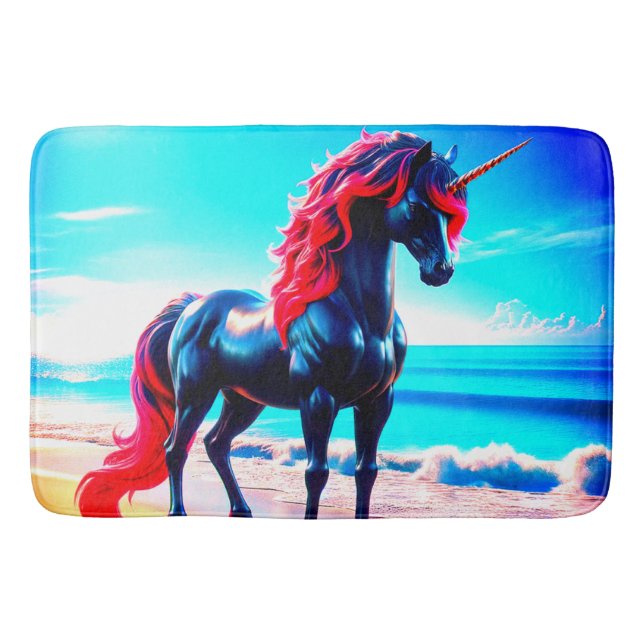 Alfombrilla De Baño Unicornio (Anverso)