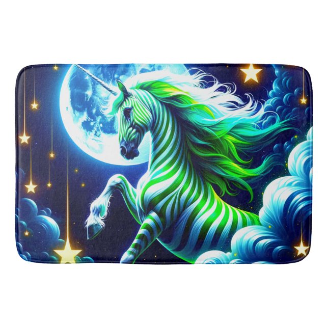 Alfombrilla De Baño Unicornio (Anverso)