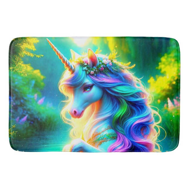 Alfombrilla De Baño Unicornio (Anverso)
