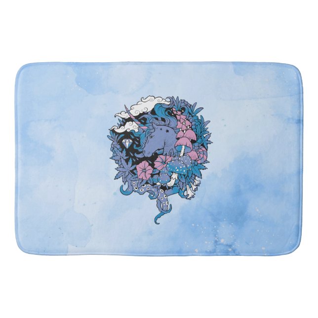 Alfombrilla De Baño Unicornio (Anverso)