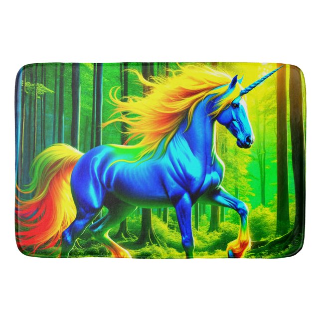 Alfombrilla De Baño Unicornio (Anverso)