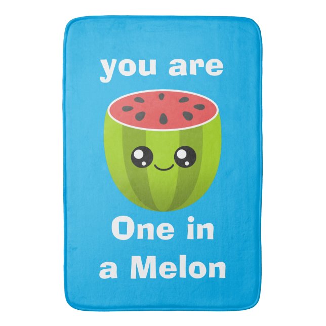 Alfombrilla De Baño Uno en un melón (Frente vertical)