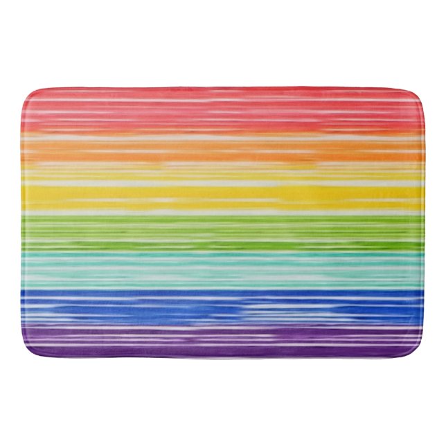 Alfombrilla De Baño Untids rainbow strips (Anverso)
