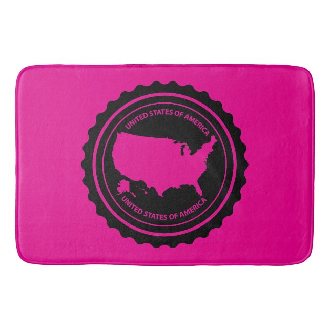 ALFOMBRILLA DE BAÑO USA (Anverso)