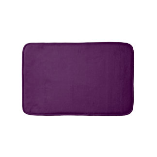 Alfombrilla De Baño Uva morada oscura