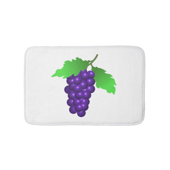 Alfombrilla De Baño Uvas (Anverso)