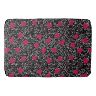 Alfombrilla De Baño Valentine Heart Art
