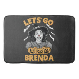 Alfombrilla De Baño Vamos Brenda Spooky Halloween Kamala Harris