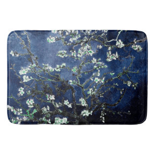Alfombrilla De Baño Van Gogh Almond Blossoms Midnight Blue