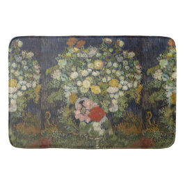 Alfombrilla De Baño Van Gogh Vintage Bouquet de flores en una bolsa