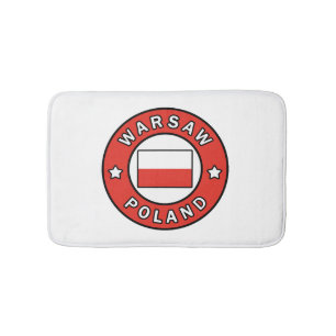 Alfombrilla De Baño Varsovia Polonia