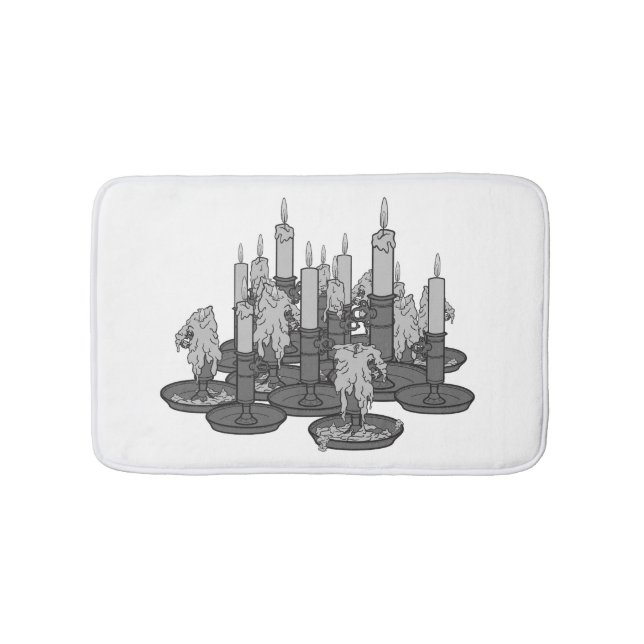 Alfombrilla De Baño Velas (Anverso)
