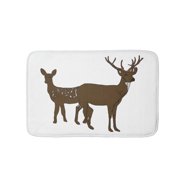 Alfombrilla De Baño Venado (Anverso)