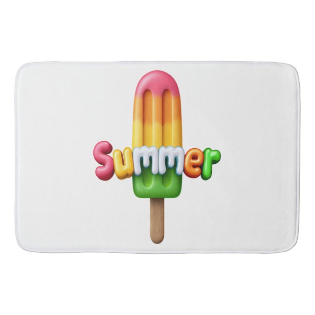 Alfombrilla De Baño Verano  (Anverso)