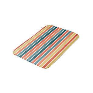 Alfombrilla De Baño Verano de las franjas '77