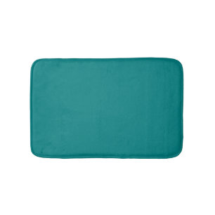 Alfombrilla De Baño verde azulado minimalista azul claro elegante