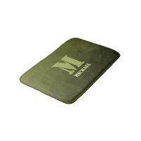 Verde oliva militar estampado geométrico de malla 