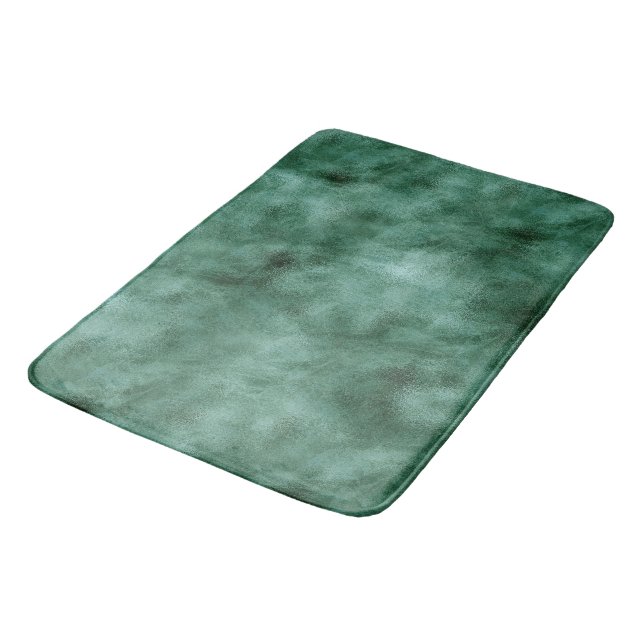 Alfombrilla De Baño Verde Verde azulado Pino de moda (Angular)