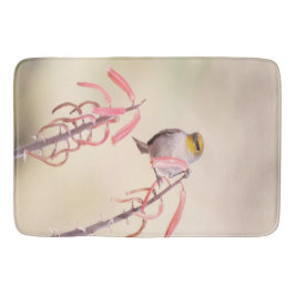 Alfombrilla De Baño Verdin encaramado sobre pénstemo