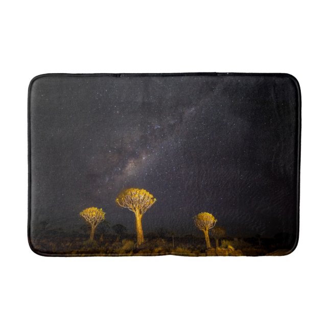 Alfombrilla De Baño Vía Láctea Quiver Tree | Keetmanshoop Namibia (Anverso)