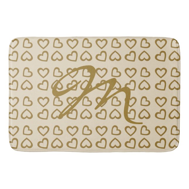 Alfombrilla De Baño Viaje de vacaciones de oro retro (Anverso)