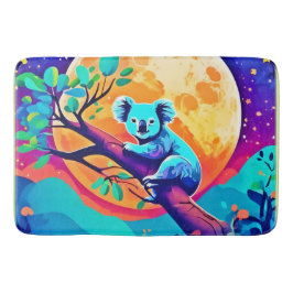 Alfombrilla De Baño Vibrant Koala Moon
