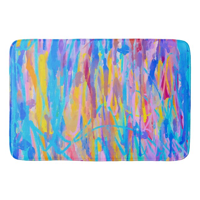 Alfombrilla De Baño Vibrante cascada (Anverso)