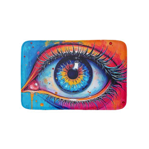 Alfombrilla De Baño Vibrante Diseño de Visión Soulous