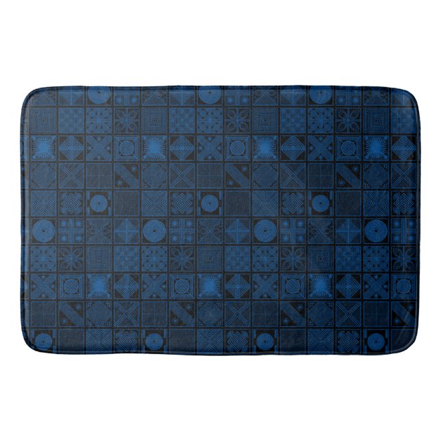 Alfombrilla De Baño Vibrante Yoruba Spirit Bath Mat (Anverso)