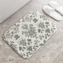 Victoriano Damask Floral Blanco Vintage