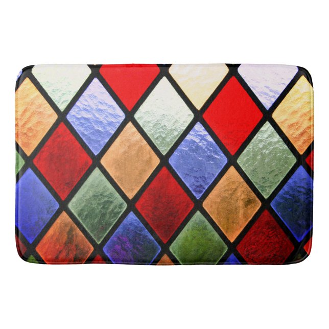 Alfombrilla De Baño Vidrio manchado (Anverso)